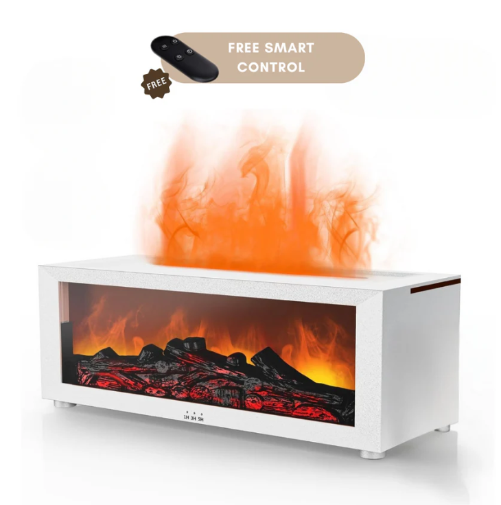 CalmFire - Humidificador Forma De Chimenea