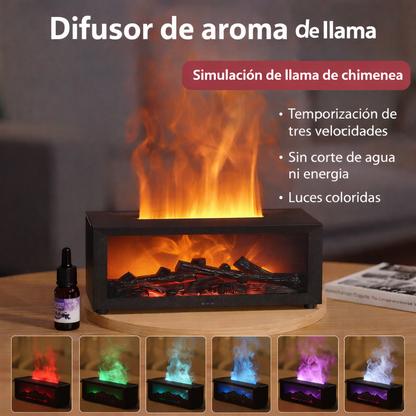 Difusor Acogedor Con Forma De Chimenea