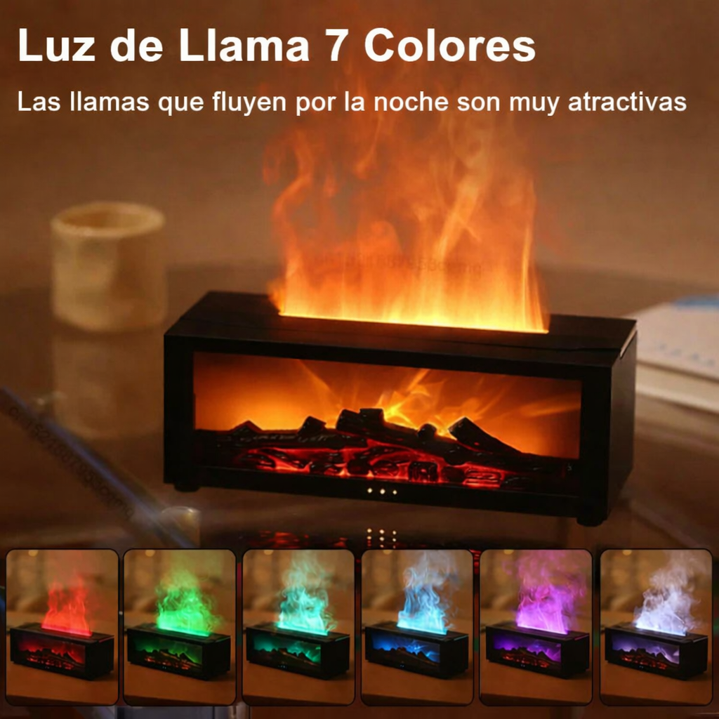 CalmFire - Humidificador Forma De Chimenea